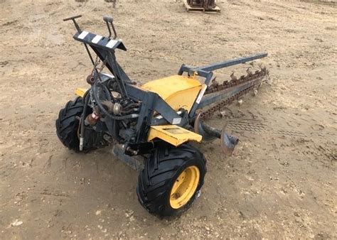 Enclosed Cab, Rear View Camera, Cat C9. . Used 3 point trencher for sale